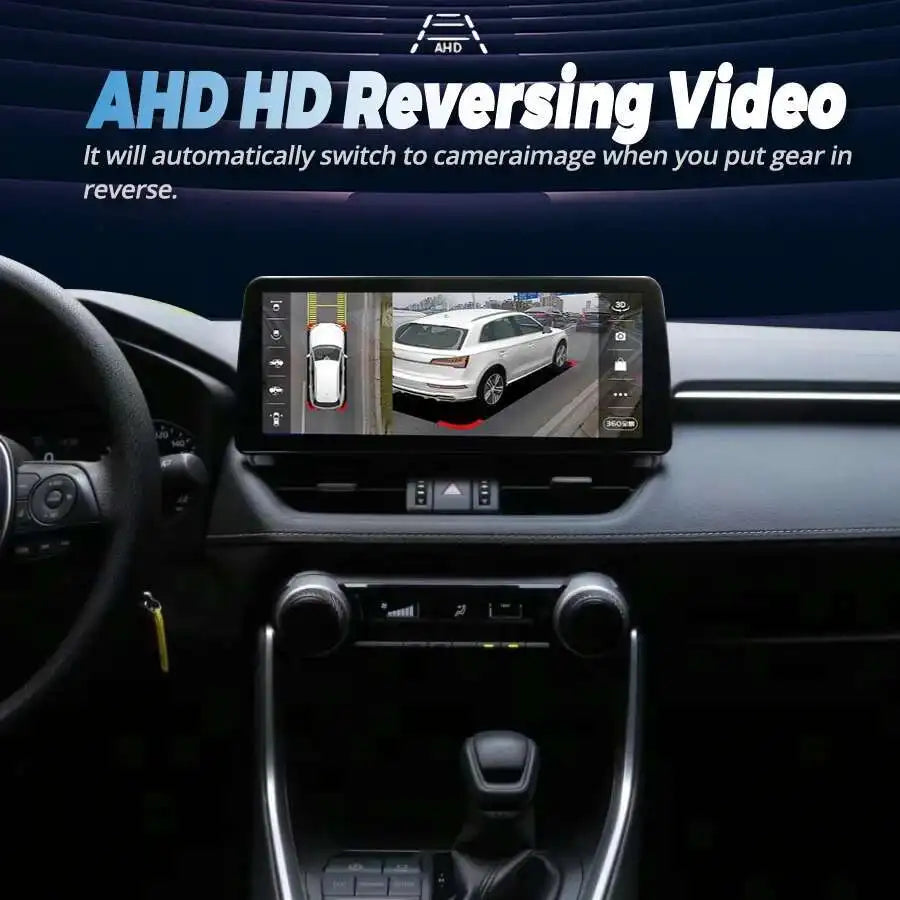 12.3 Inch Screen For Toyota RAV4 Prime XSE 2021 2022 Android 15 Car Radio GPS Navigation M | AUTOKITSHOP
