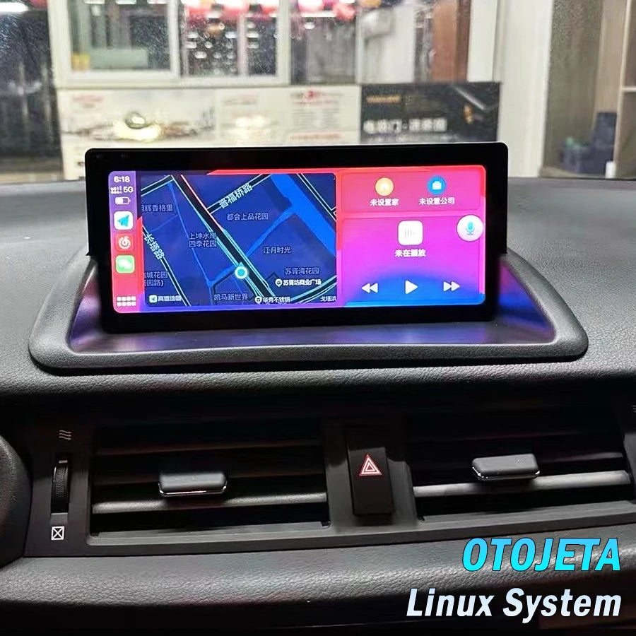 10.25inch Linux For Lexus Ct CT200 CT200h 2011-2019 Car Radio Multimedia Video Player Scre