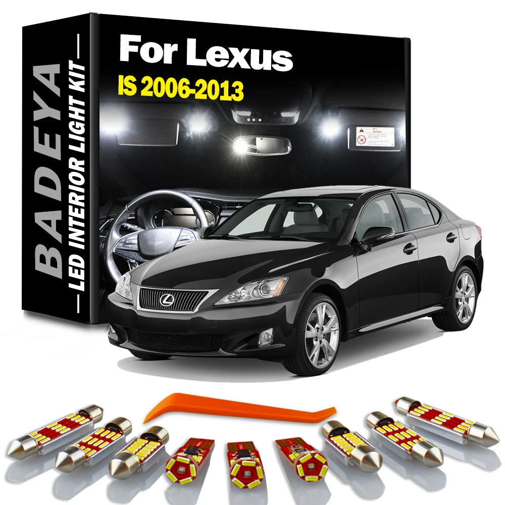 For Lexus IS IS250 IS300 IS350 IS220D 2006 2007 2008 2009 2010 2011 2012 2013 Car LED Inte