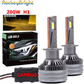 200W H1 Led Headlight Bulb Safe halogen light 21000LM X8 3000K H1 Car Led Headlight High B