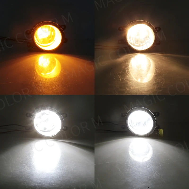 Led Fog Light For Toyota Wish 2009 2010 2011 2012 Halogen Car Fog Kit Bumper Lamp Daytime  | AUTOKITSHOP