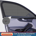 Car Sunshade Curtains Anti-UV Side Window Shades Car Curtains Nti-mosquito Mesh Net Protection R - Automotive LED Light