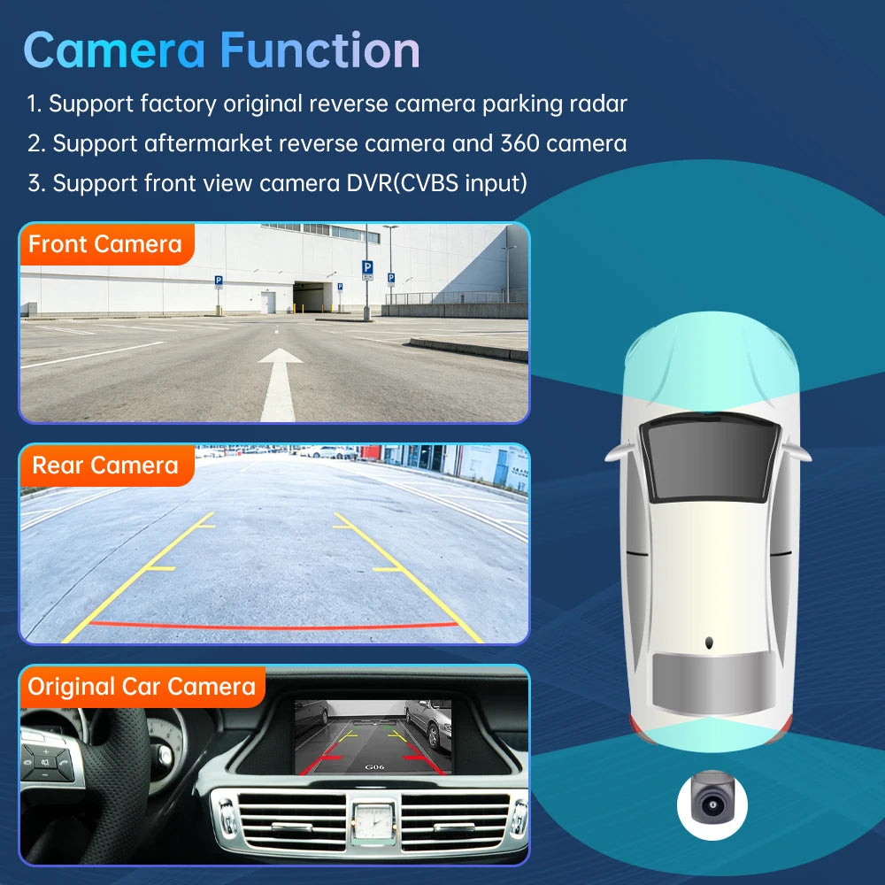 Road Top Wireless CarPlay Decoder Android Auto for Mercedes Benz CLS W218 NTG4.5 4.7 2011- | AUTOKITSHOP