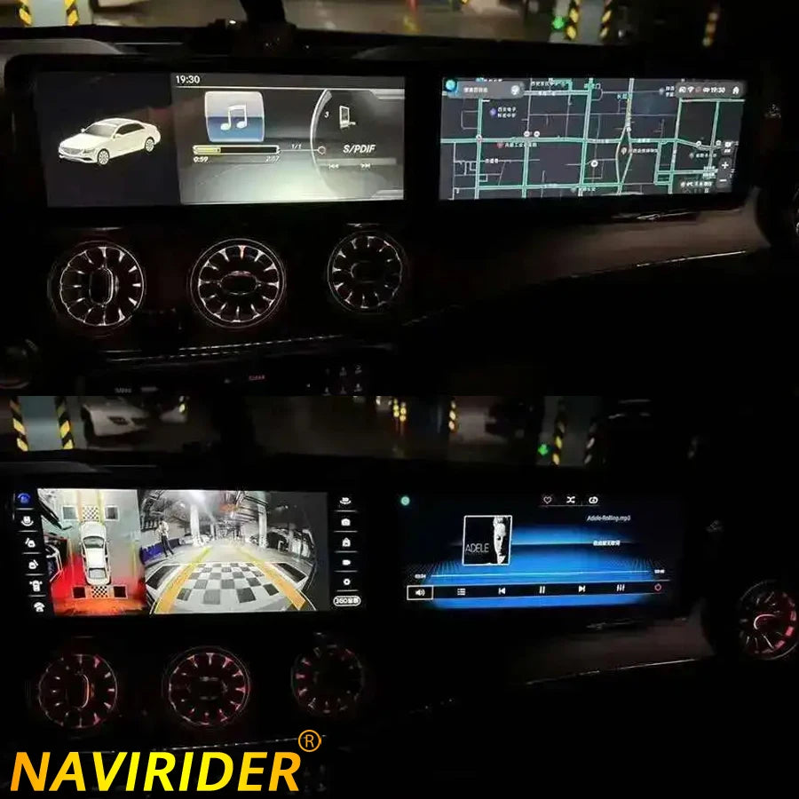 RGB - Ambient Light - for Mercedes AClass GLA 2013-2023 - Car Interior Lighting | AUTOKITSHOP
