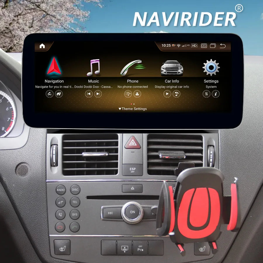 12.3" Android 15 Multimedia Video Player For Benz C Class W204 S204 C230 C180 C200 C260 20 | AUTOKITSHOP
