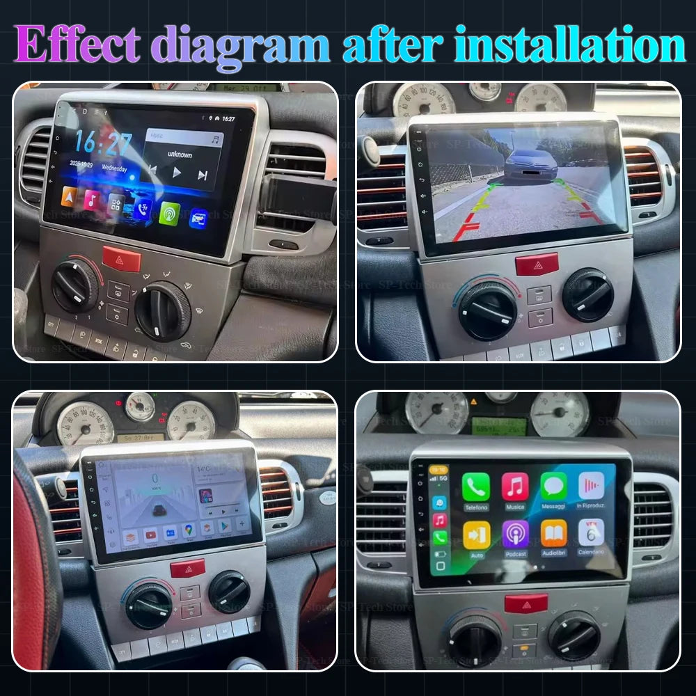 Car Video Player For Lancia Ypsilon 2006 - 2011 Carplay Android Auto Touch Screen Wifi Rad | AUTOKITSHOP