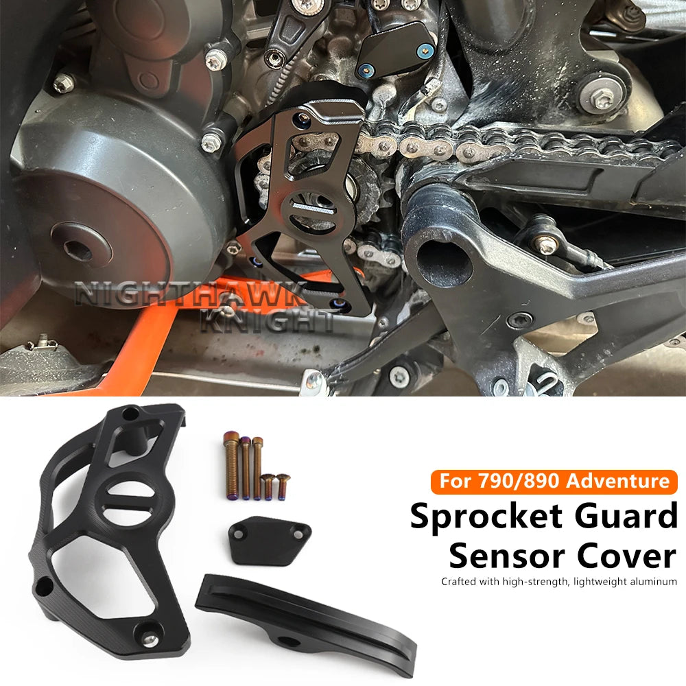 For 790 ADV 890 Adventure R 790 Adventure 890 SMT 2024- New Motorcycle Accessories CNC Sprocket  - Automotive LED Light