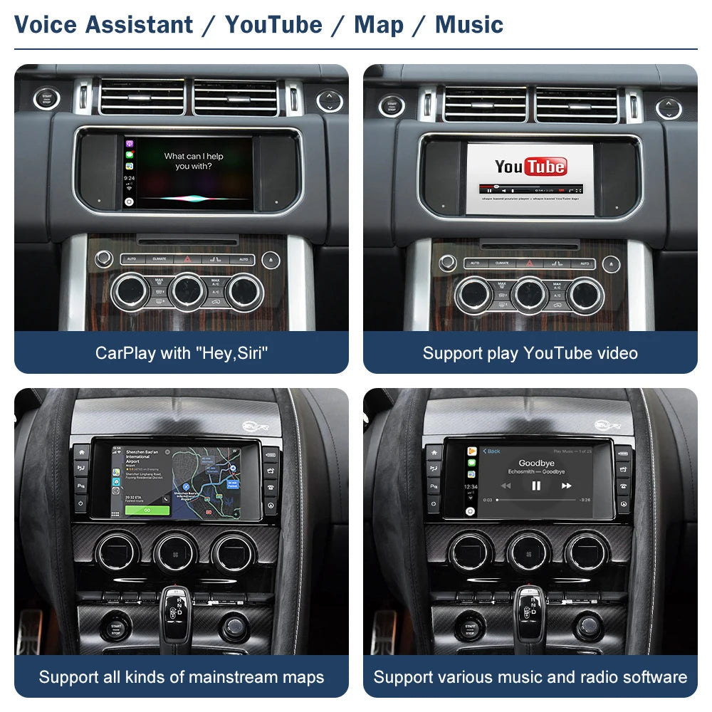 Wireless Carplay For Land Rover/Jaguar/Range Rover/Evoque/Discovery 2012-2016 Android Auto | AUTOKITSHOP
