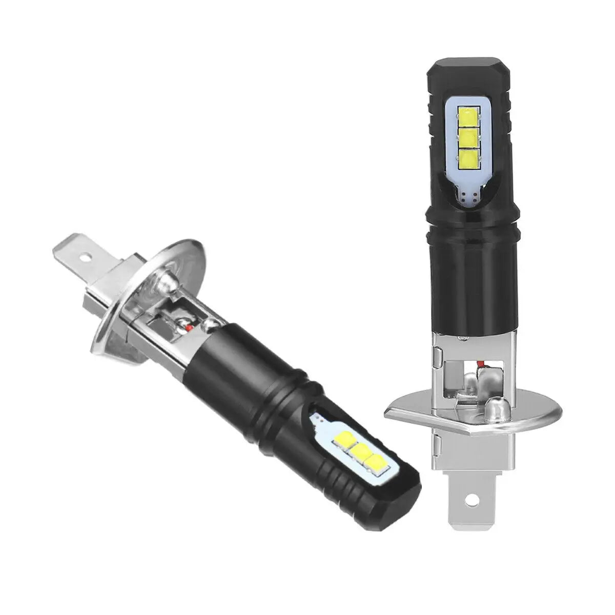 H1 Led 8000LM 2525 Chips Fog Light Super Bright Car DRL LED Headlight Bulb High Beam Drivi