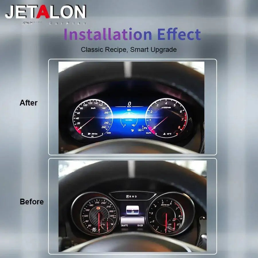 For Mercedes Benz GLA 2015-2019 CLA 2013-2019 A 2013-2017 Linux Cockpit Instrument Cluster