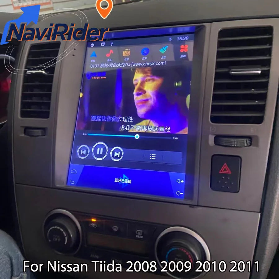 9.7" Android Screen For Nissan Tiida 2008 2009 2010 2011 Navigation Carplay Car Multimedia