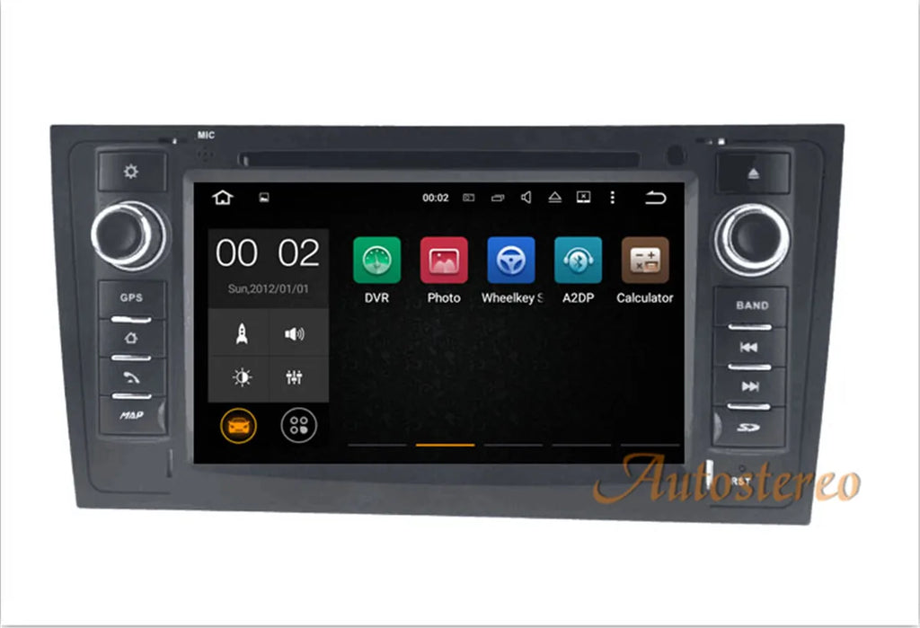 Carplay Android 14 For Audi A6 1997-2004 Auto Stereo Car Radio GPS Navigation Multimedia P