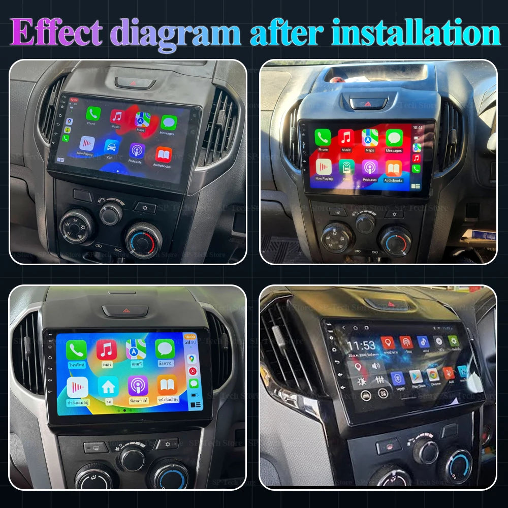 Android 16 For Chevrolet Holden S10 Trailblazer Colorado Isuzu Dmax Car Carplay Player Gps | AUTOKITSHOP