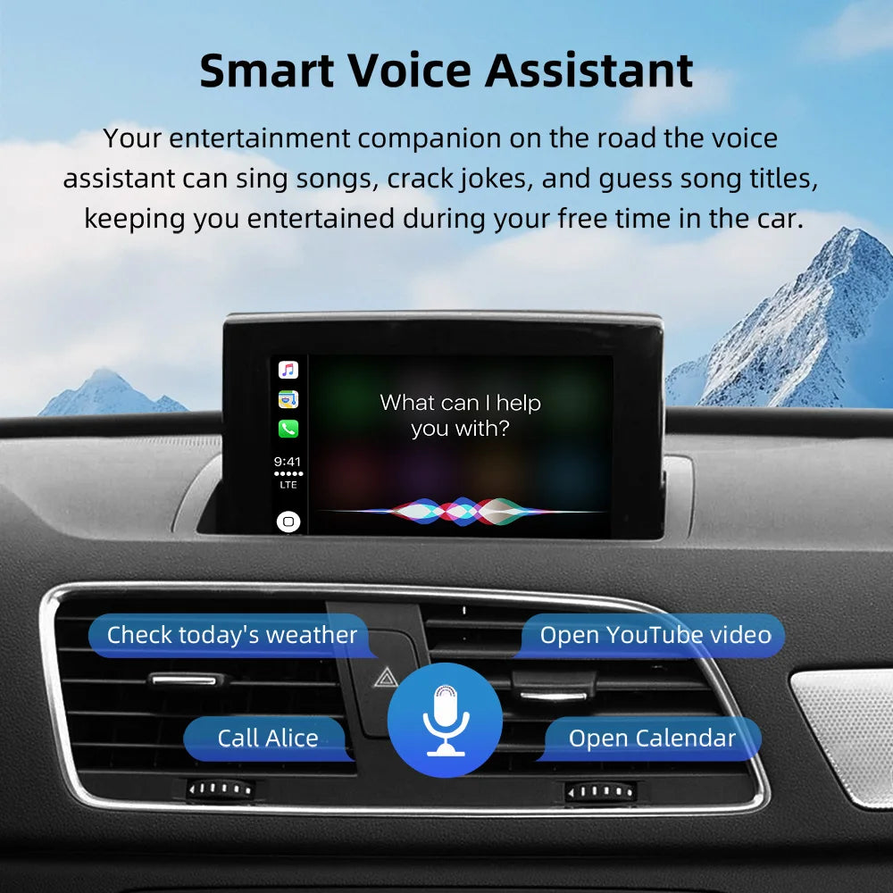 OEM Screen Upgrade Decoder Box for Audi A1 Q3 2012-2018 MMI 3G HN+ BNav HNav With AirPlay