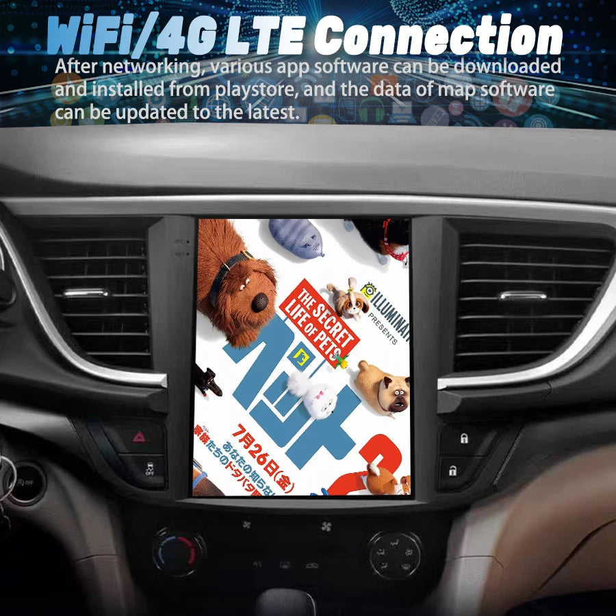 GPS Android 15 Car Radio For Buick Excelle 2015-2019 Car Multimedia Video Player Head Unit
