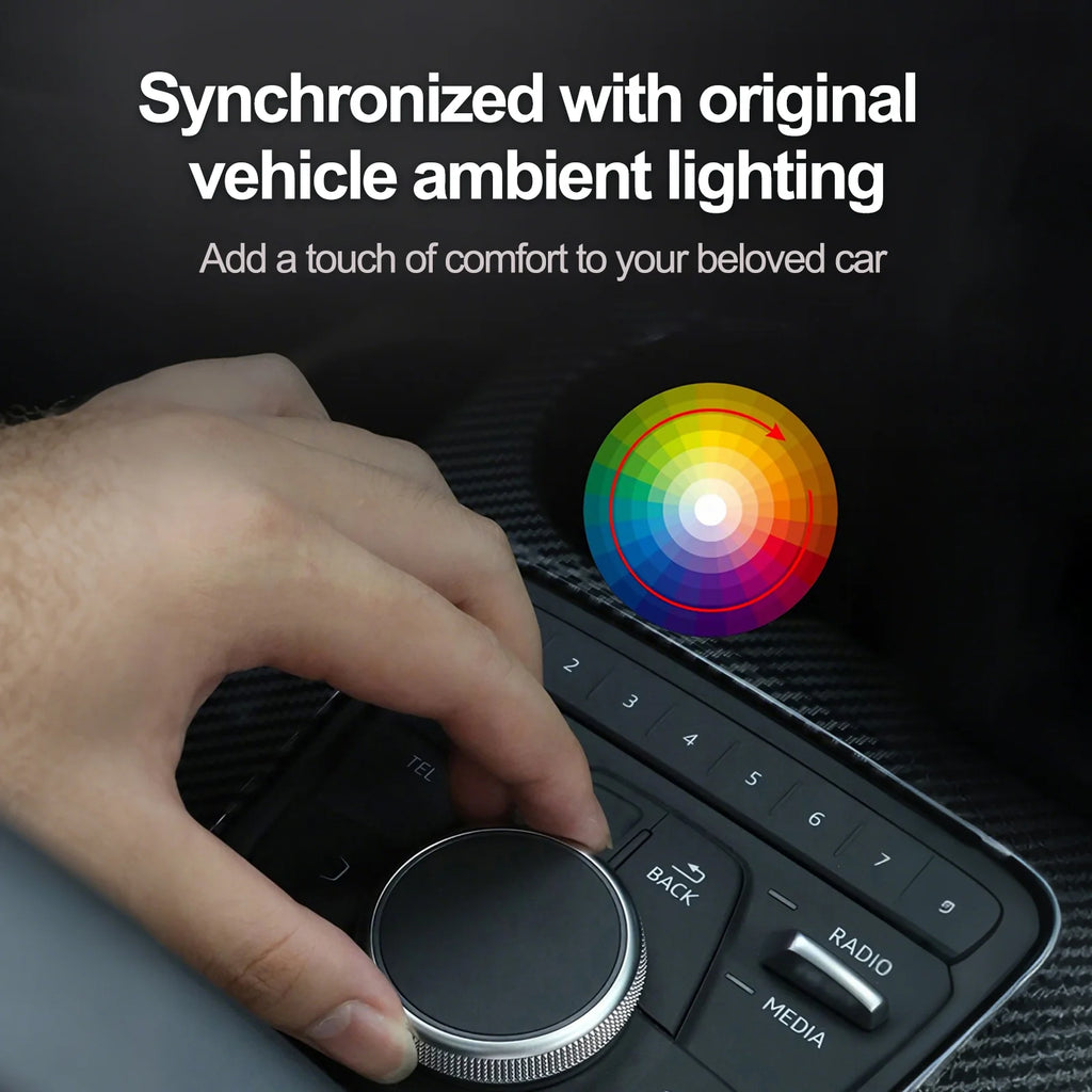 RGB Tweeter Speaker for Audi A7 Q5 A6 - RGB LED Ambient Speaker Car Interior Light