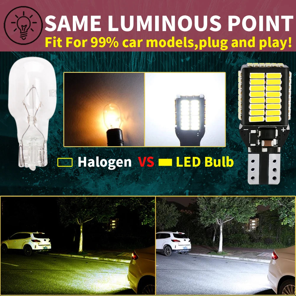W16W T15 921 LED Canbus Reverse Light Blub Back Up Lamp For BMW E65 E66 E67 F01 F02 F03 E7