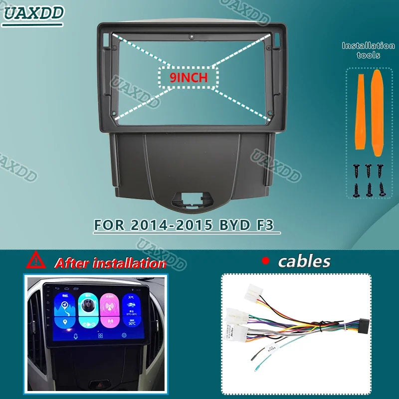 FOR 2014-2015 BYD F3 9INCH Car Radio Android DVD Stereo Audio Screen Multimedia Video GPS