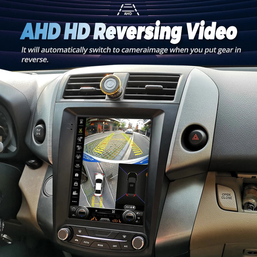 10.4inch Radio Screen Multimedia Video Player For Toyota RAV4 2006 - 2009 Android GPS Auto