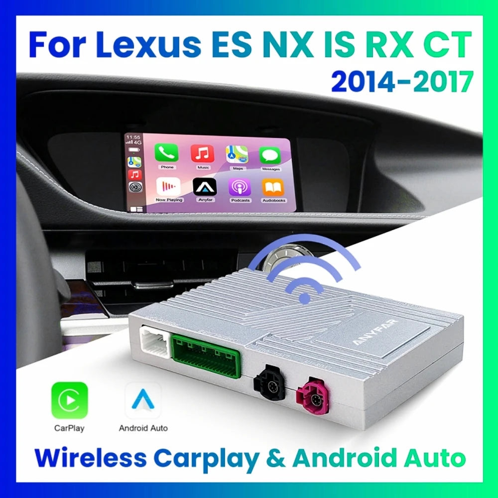 For Apple CarPlay Wireless Android Auto Decoder Box For LEXUS ES NX200 NX ES300 ES IS250 2 | AUTOKITSHOP