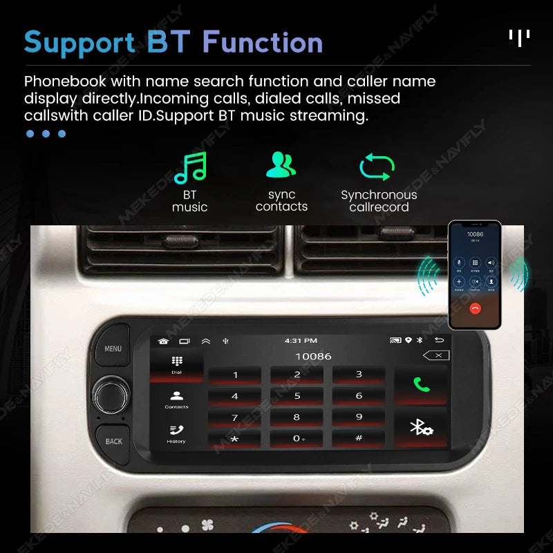Wireless CarPlay Android Auto Multimedia Display Screen For Jeep Grand Cherokee Liberty Wr