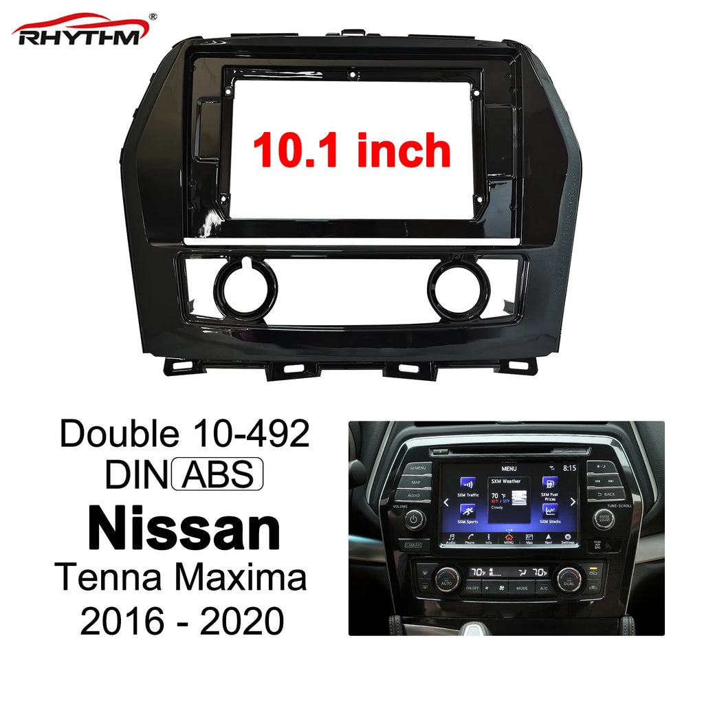 9 Inch Car Fascia For Nissan Tenna Maxima 2016 - 2020 1din / 2din Panel Dash Mount Install | AUTOKITSHOP