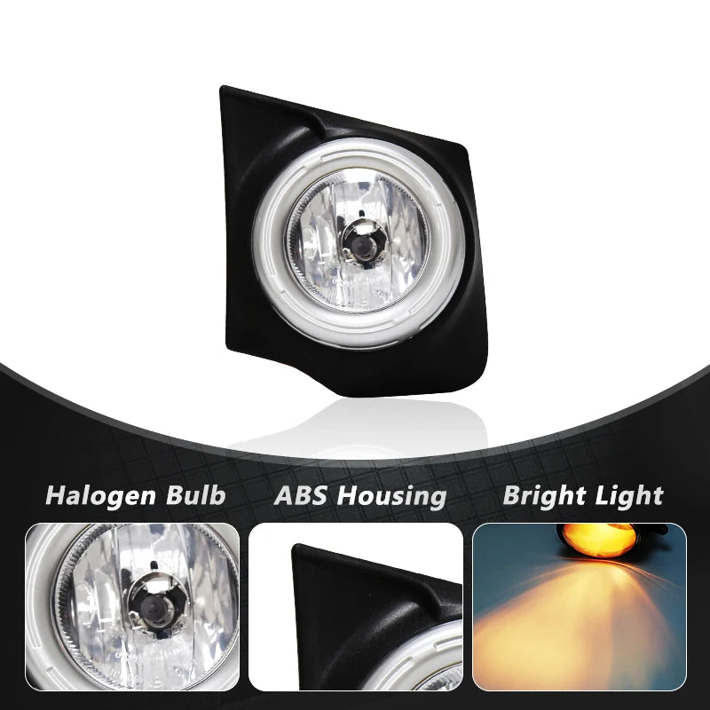 Led Fog Light for Mitsubishi TRITON L200 2015 2016 2017 2018 DRL Daytime Running Lamp Bump | AUTOKITSHOP