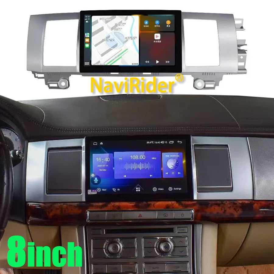 For Jaguar XF 2008 - 2015 X250 Android15 Car Radio 8inch Screen GPS Navigation Auto Stereo | AUTOKITSHOP
