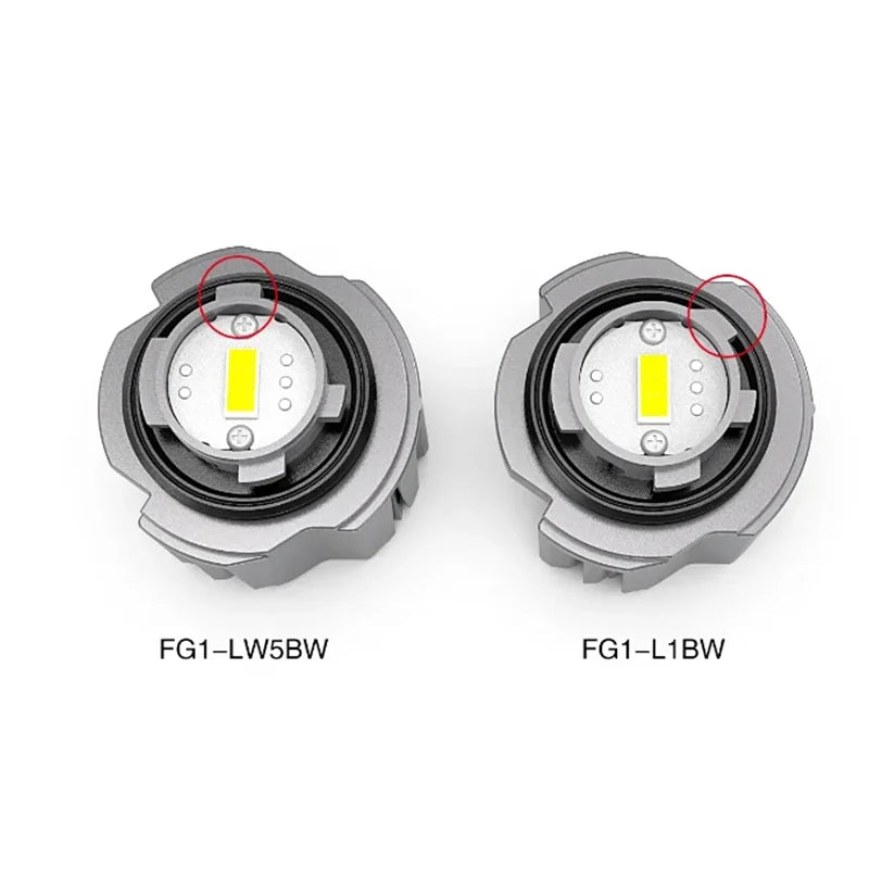 Fog Light Headlight Led Bulb Fog Lamp7535 Chips 26w Original Size For Toyota