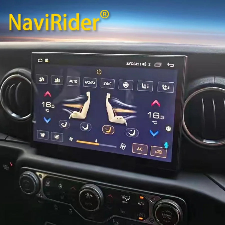 S 11.8inch Android15 Car Radio For Jeep Wrangler 2018-2022 Multimedia Video Player Stereo  | AUTOKITSHOP