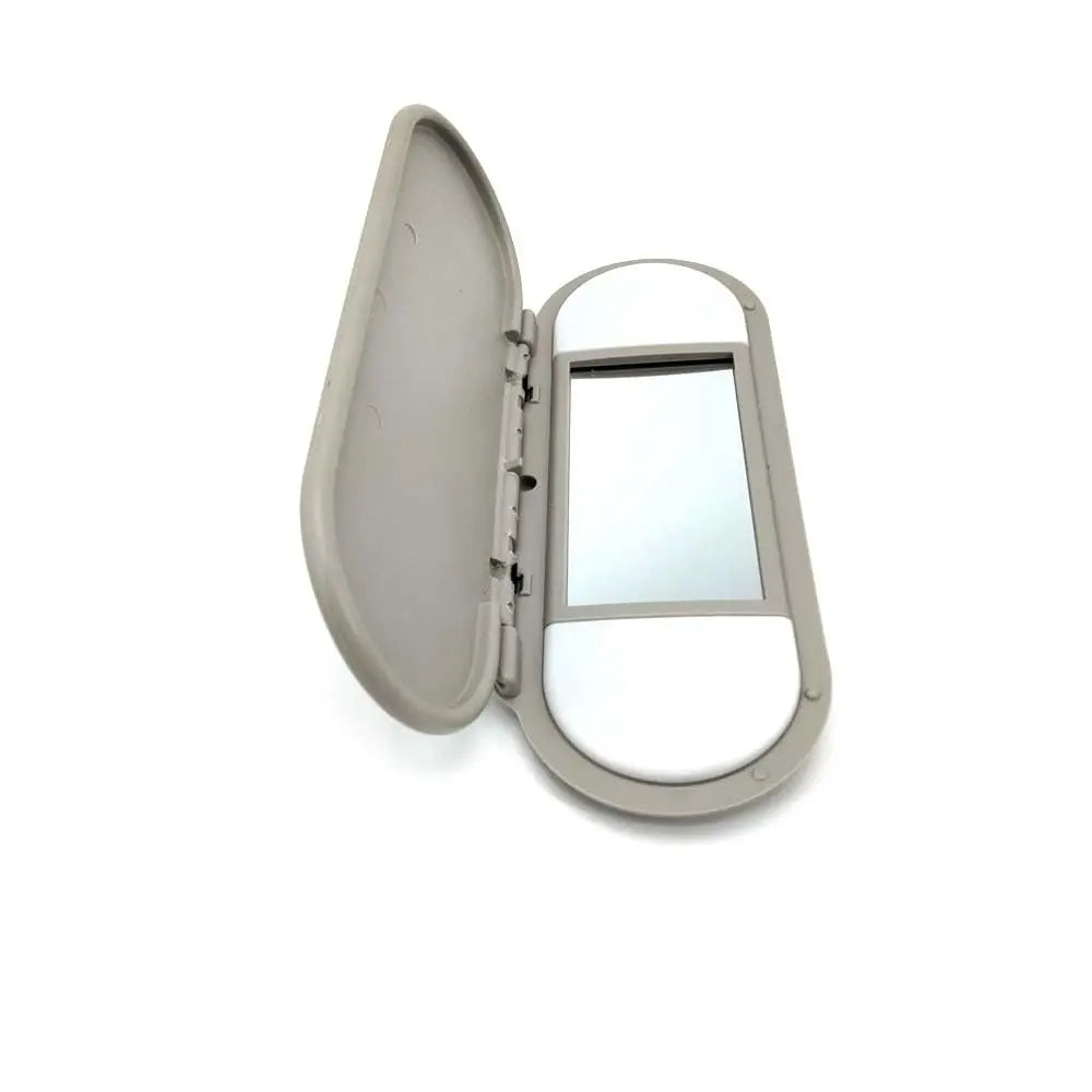 Car Sun Visor Vanity Mirror Cover Gray For BMW Mini Cooper F55 F56 F60 2015-2022