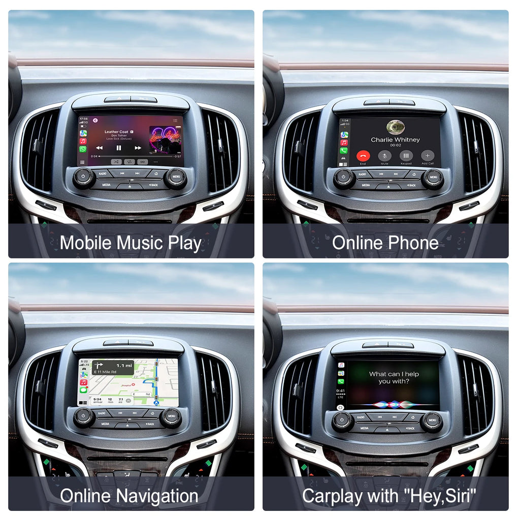 Wireless CarPlay and Android Auto Adapter for 2014-2018 Chevrolet Silverado/GMC Sierra Mod