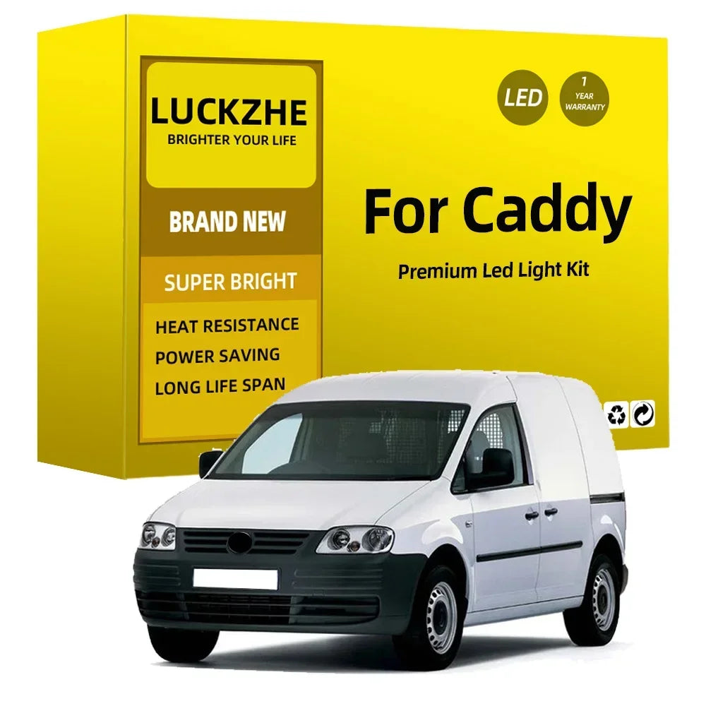 LED Interior Light Kit for VW Caddy MK3 MK4 - Canbus Error-Free Bulbs | AUTOKITSHOP