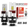 D SERIES D2S D4S LED Headlight HID Bulbs 1:1Replace Headlamp 12V 24V Canbus 30000LM Lights