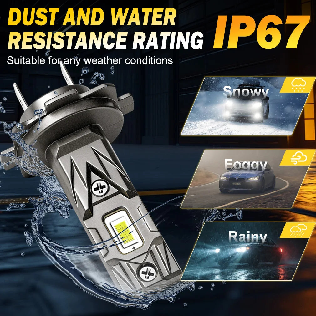 XSTORM H7 LED Headlights Bulbs H1 H4 H11 Lights for Car 100W 60000LM 9005 9006 LED Headlig