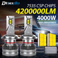 4000W 4200000LM H7 H4 LED K5C Canbus Car Headlight H11 H3 880 881 H27 H1 H8 9005 HB3 9006