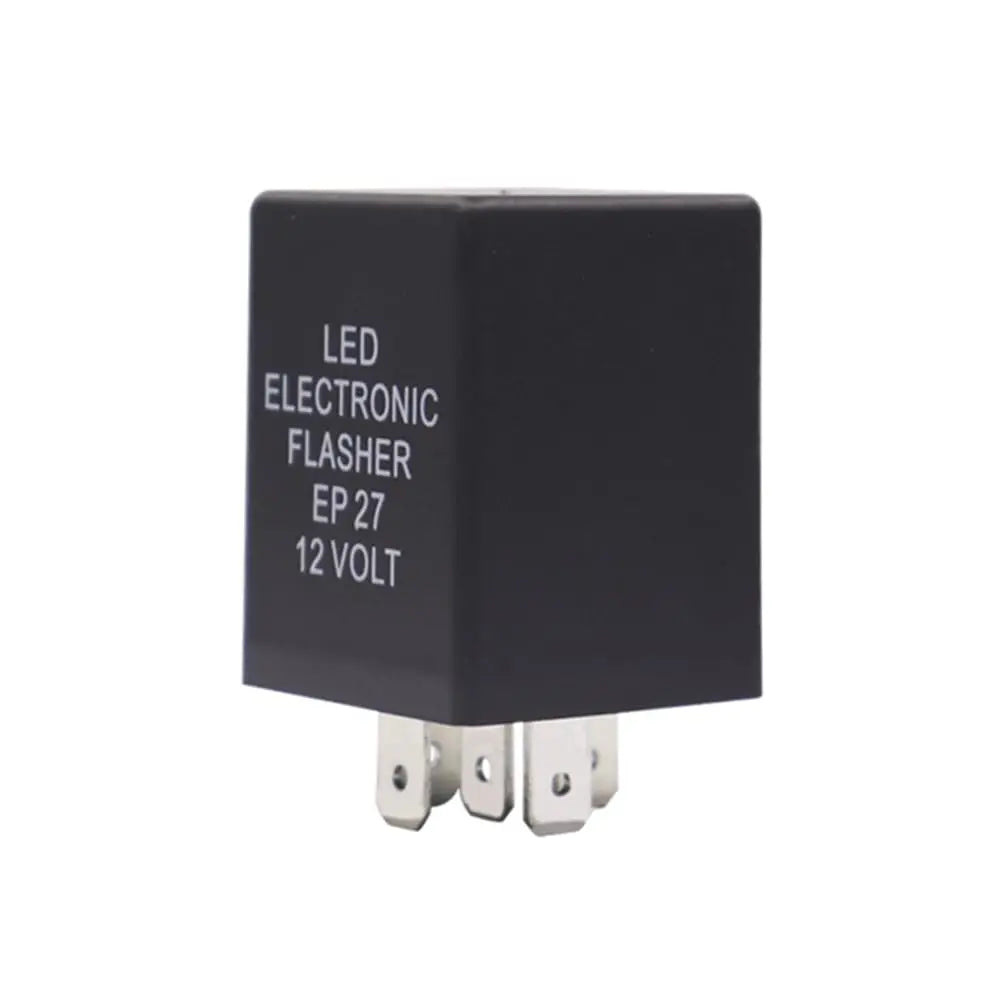 5-Pin EP27 LED Flasher Relay For Fix Turn Signal Lamps Hyper Flash Blinker Issue