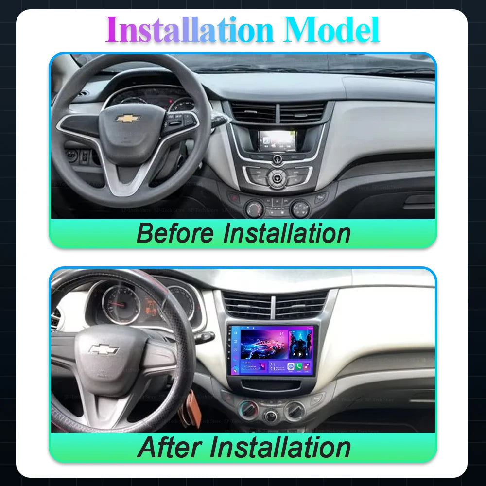 Android 16 For Chevrolet Sail Aveo 2015 2016 2017 2018 2019 2020 2022 Car Radio Multimedia | AUTOKITSHOP