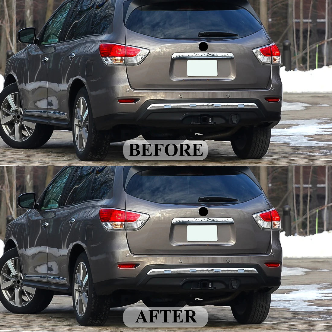 LED Rear Bumper Reflector Lights For Nissan X-trail T32 Rogue Qashqai J11 Leaf Pathfinder  | AUTOKITSHOP