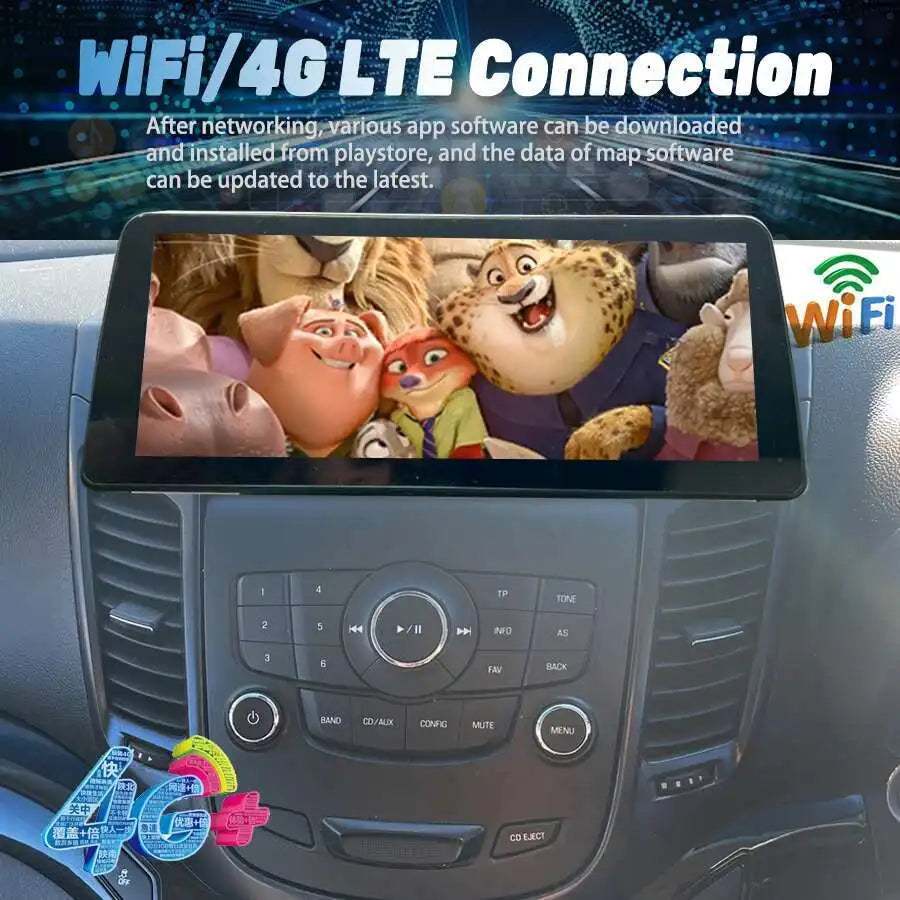 12.3inch 2din Car Radio Android Screen Carplay For Chevrolet Orlando 2011-2015 Stereo Mult