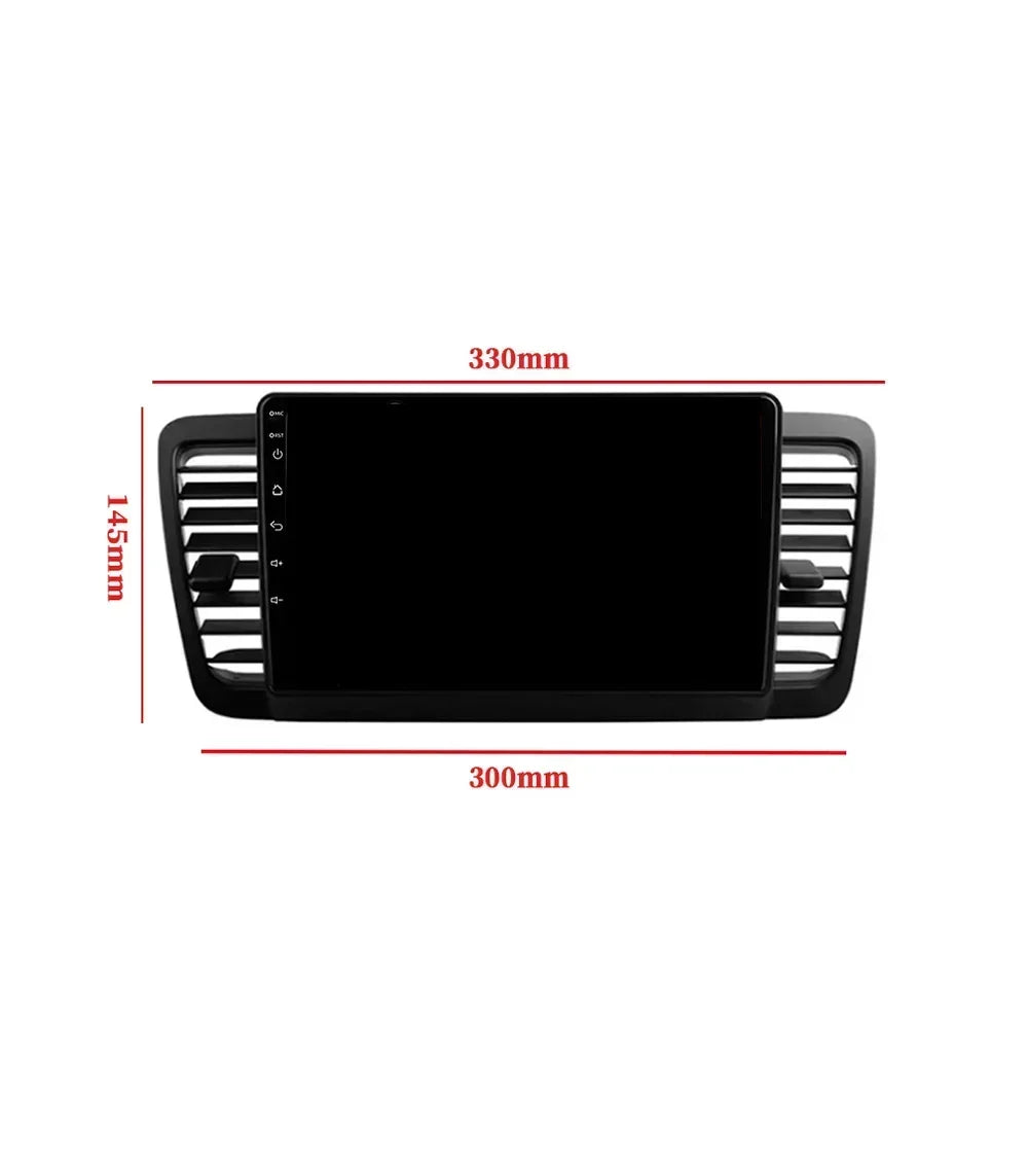 For Subaru Outback 3 Legacy 4 2003-2009 Car Radio Wireless Android 14 Multimedia Navigatio