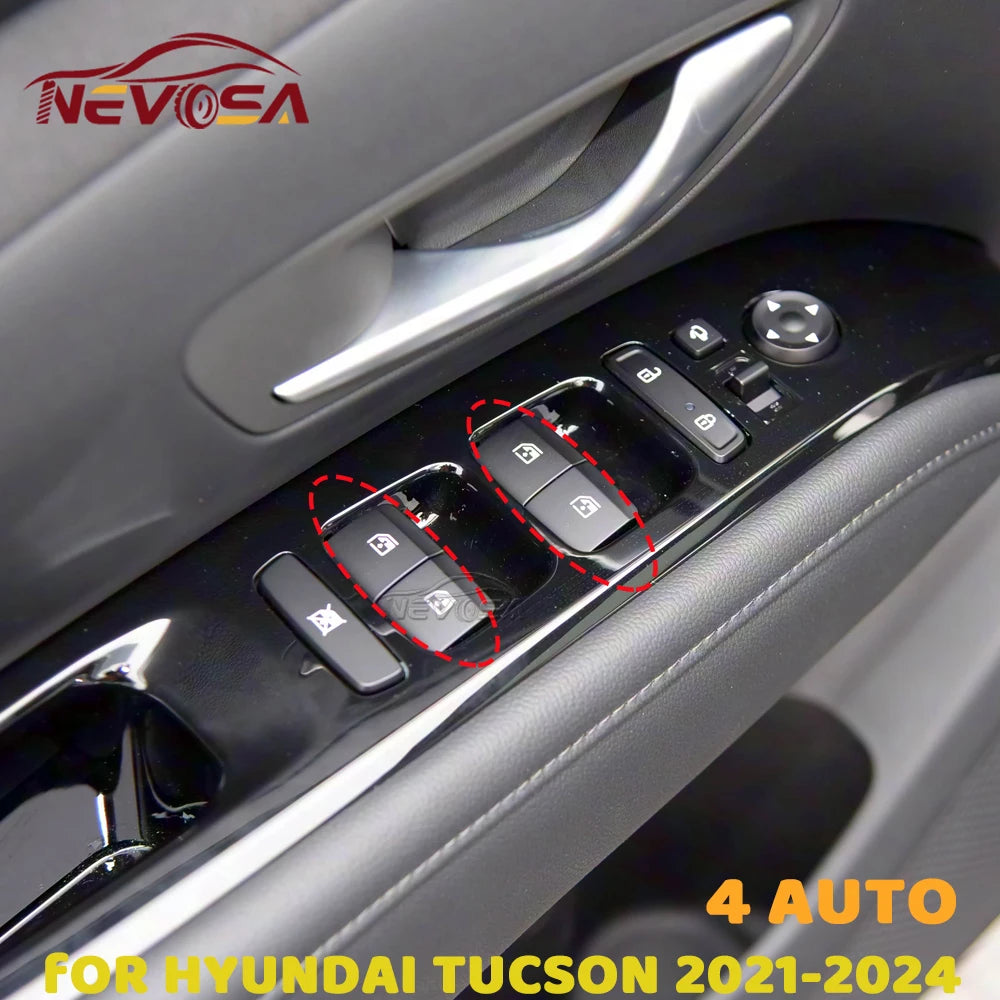 Auto For Hyundai Tucson 2021 2022 2023 2024 Front Master Driver Electric Power W for Hyundai N9300 N9400 - Automotive LE
