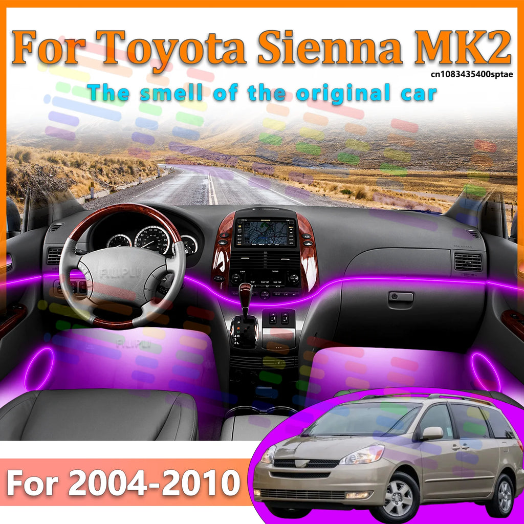 64 RGB - Neon Strip - for Toyota 2004-2010 - App Control - Car Interior Lighting | AUTOKITSHOP