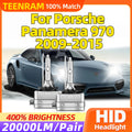 35W Car Headlight Bulbs 12V Xenon Lights 6000K Auto Lamps 20000LM For Porsche Panamera 970