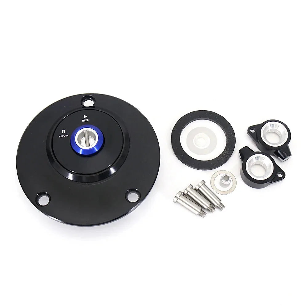 XJR 1300 New Motorcycle Fuel Tank Cap Fit For Yamaha XJR1300 2007-2014 xjr1300 CNC Aluminum Gas  - Automotive LED Light