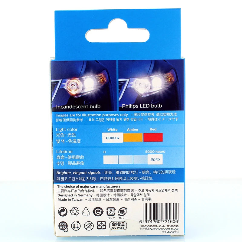 LED Interior Light Kit for T10 W5W - Canbus Error-Free Interior Bulbs