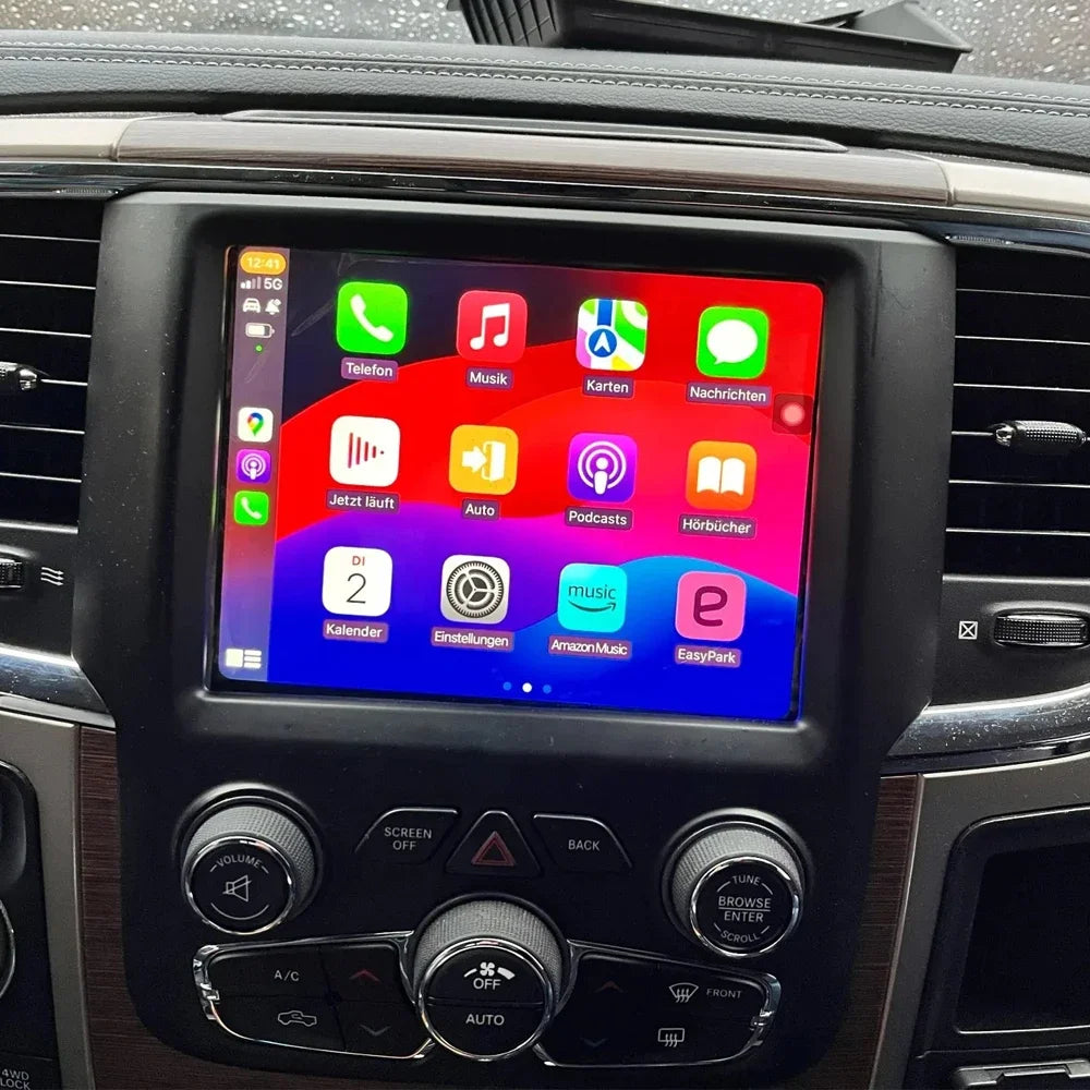 2 Din Android 13 Car Radio GPS with Carplay DSP for Dodge Ram 1500 2500 Challenger Charger Durango Grand Cherokee - 1G 3