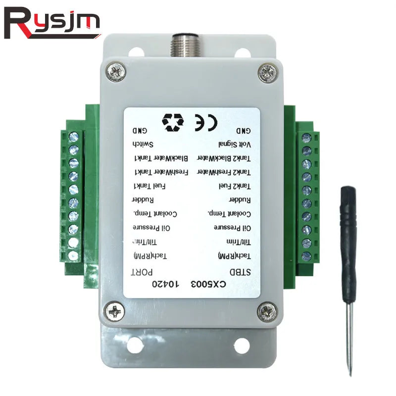 Dual Channel NMEA 2000 Multifunction Converter 0-190 ohm Up to 18 sensors CX5003 NMEA2000 Conver - Automotive LED Light