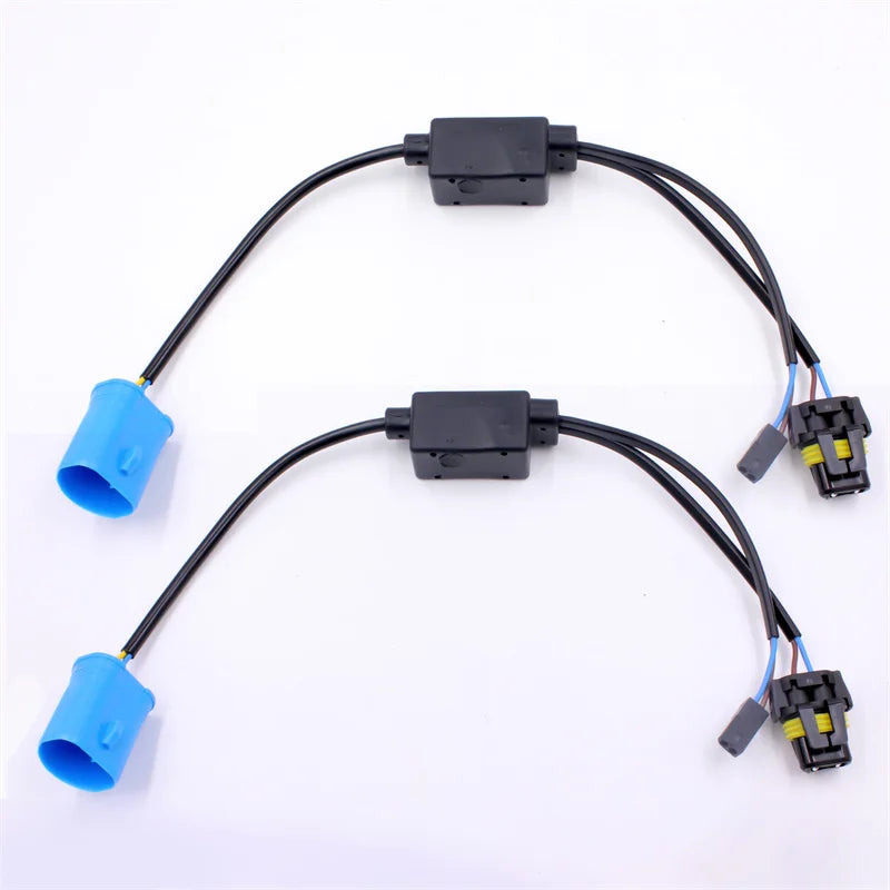 10-50PC 35w/55w 9007 Hi/Lo HID Relay Cables HID Xenon Accessories Bi-Xenon Lamp 9004 9007