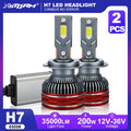 XSTORM H7 LED Lights H1 H11 9005 HB3 9006 HB4 H4 LED Headlights Fog Lights 35000LM 200W Li